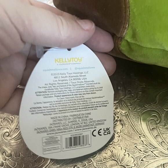 Squishmallows Malta the Matcha Green Tea Cinnamon Roll Plush‎ Stuffed Animal - Picture 7 of 8